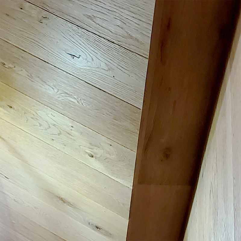 New England Built - Oak Ceiling and Walls